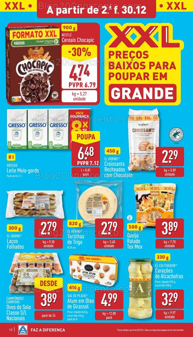 Antevisão Folheto ALDI Promoções de 30 dezembro a 7 janeiro