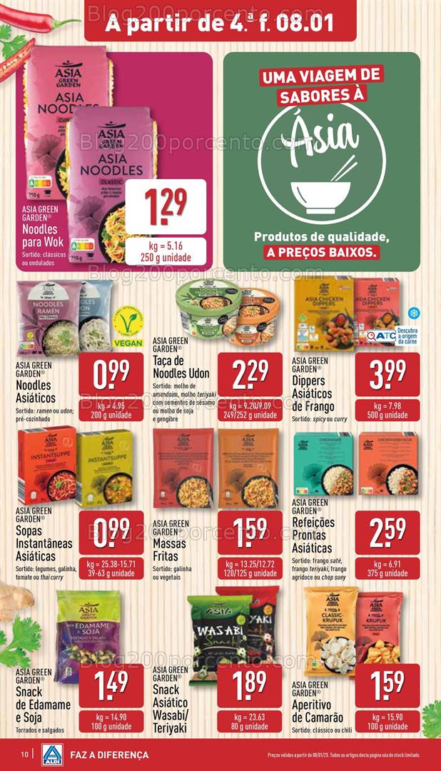 Antevisão Folheto ALDI Promoções de 8 a 14 janeiro