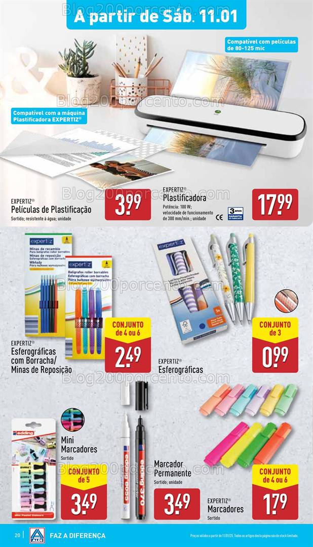 Antevisão Folheto ALDI Promoções de 8 a 14 janeiro