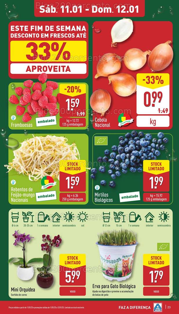 Antevisão Folheto ALDI Promoções de 8 a 14 janeiro