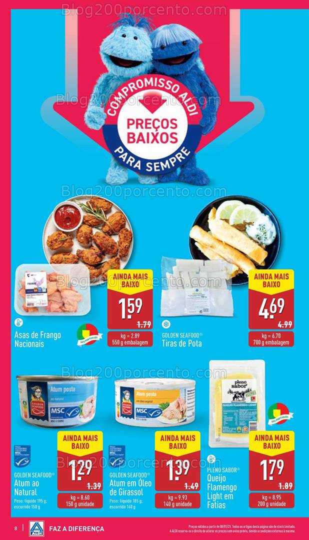 Antevisão Folheto ALDI Promoções de 8 a 14 janeiro