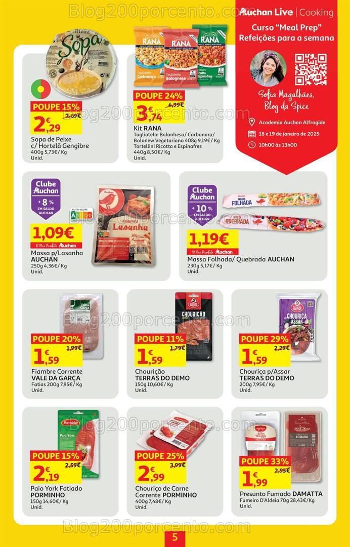 Antevisão Folheto AUCHAN Promoções 26 dezembro a 14 janeiro