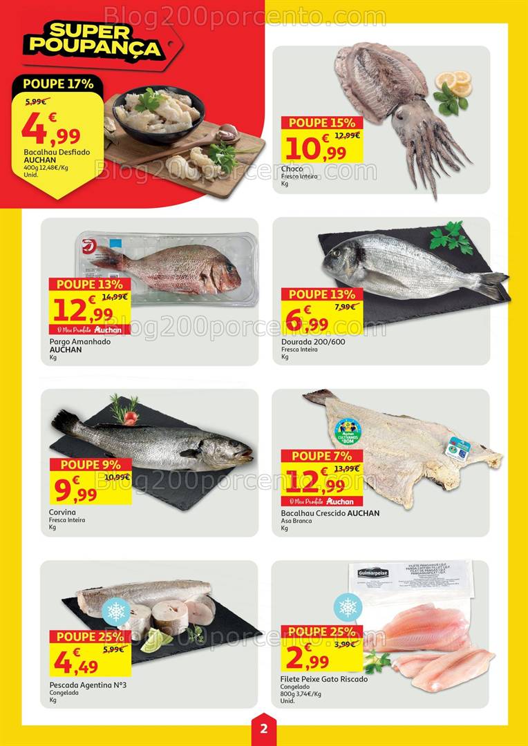 Antevisão Folheto AUCHAN Promoções de 2 a 7 janeiro