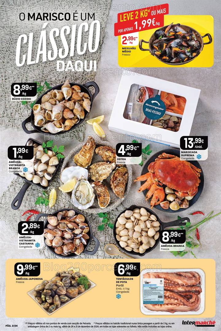 Antevisão Folheto INTERMARCHÉ Contact Promoções de 26 a 31 dezembro