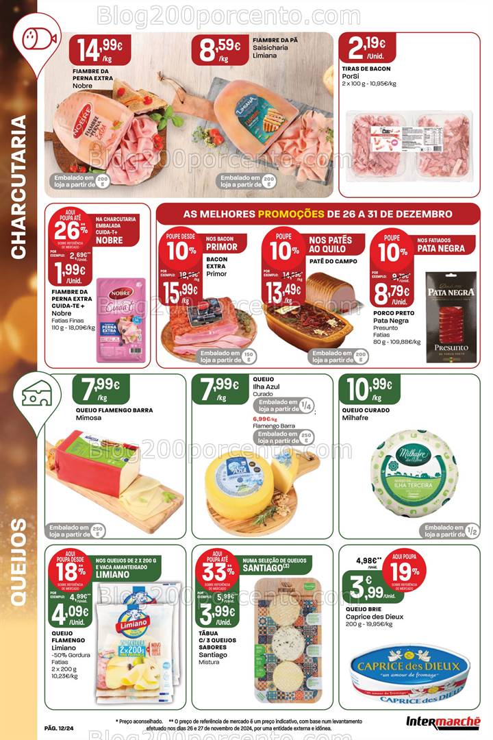Antevisão Folheto INTERMARCHÉ Contact Promoções de 26 a 31 dezembro