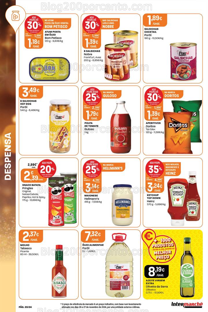Antevisão Folheto INTERMARCHÉ Contact Promoções de 26 a 31 dezembro