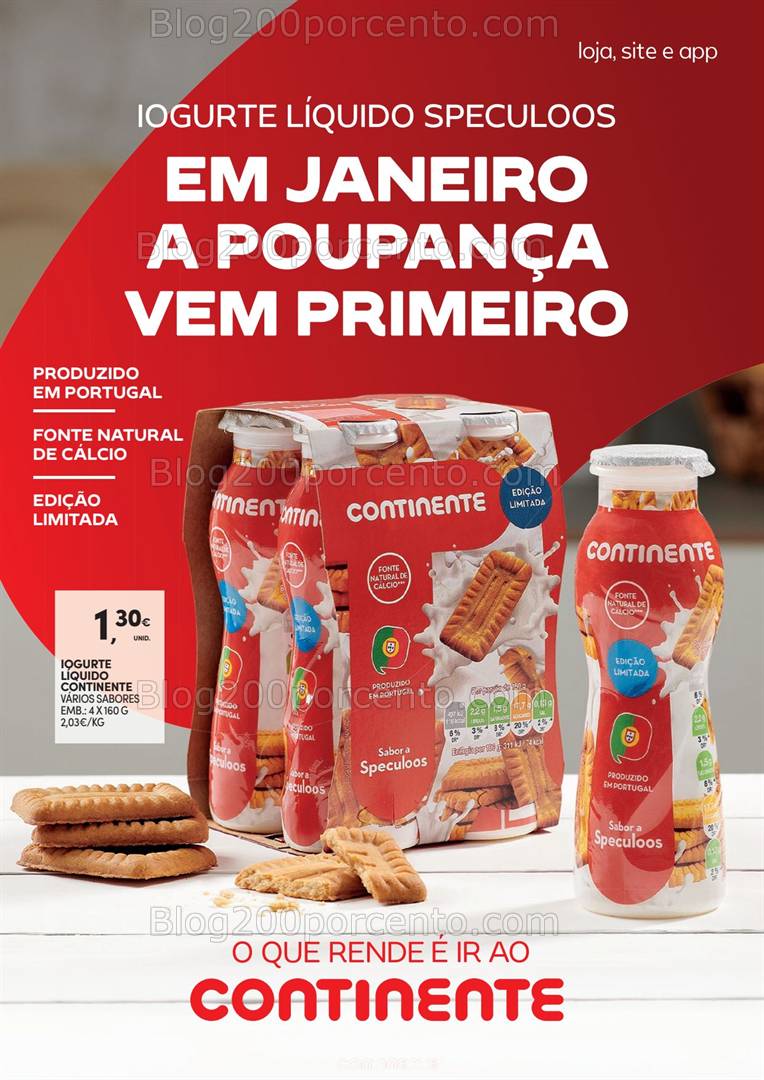 Antevisão Folheto CONTINENTE Promoções de 2 a 6 janeiro