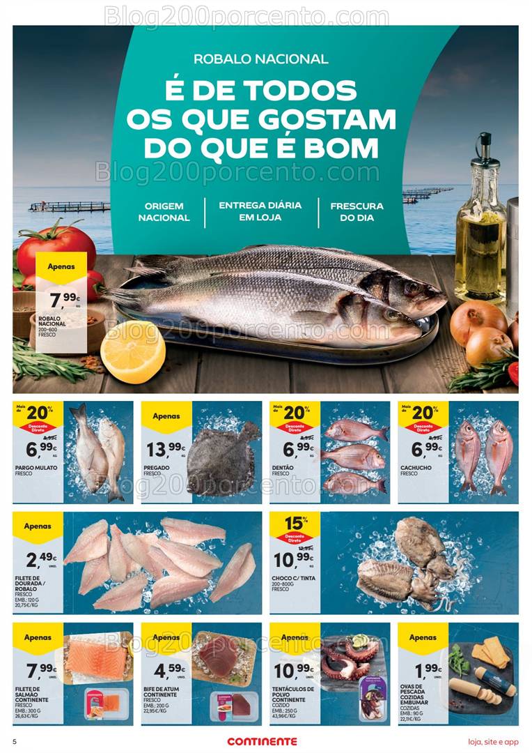 Antevisão Folheto CONTINENTE Promoções de 2 a 6 janeiro