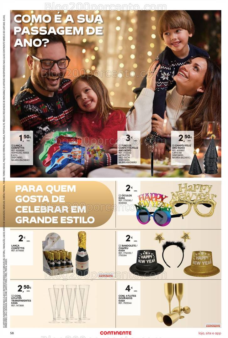 Antevisão Folheto CONTINENTE Promoções de 26 a 31 dezembro