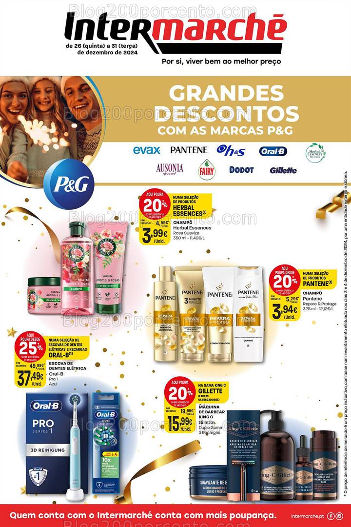 Antevisão Folheto INTERMARCHÉ Higiene Promoções até 31 dezembro