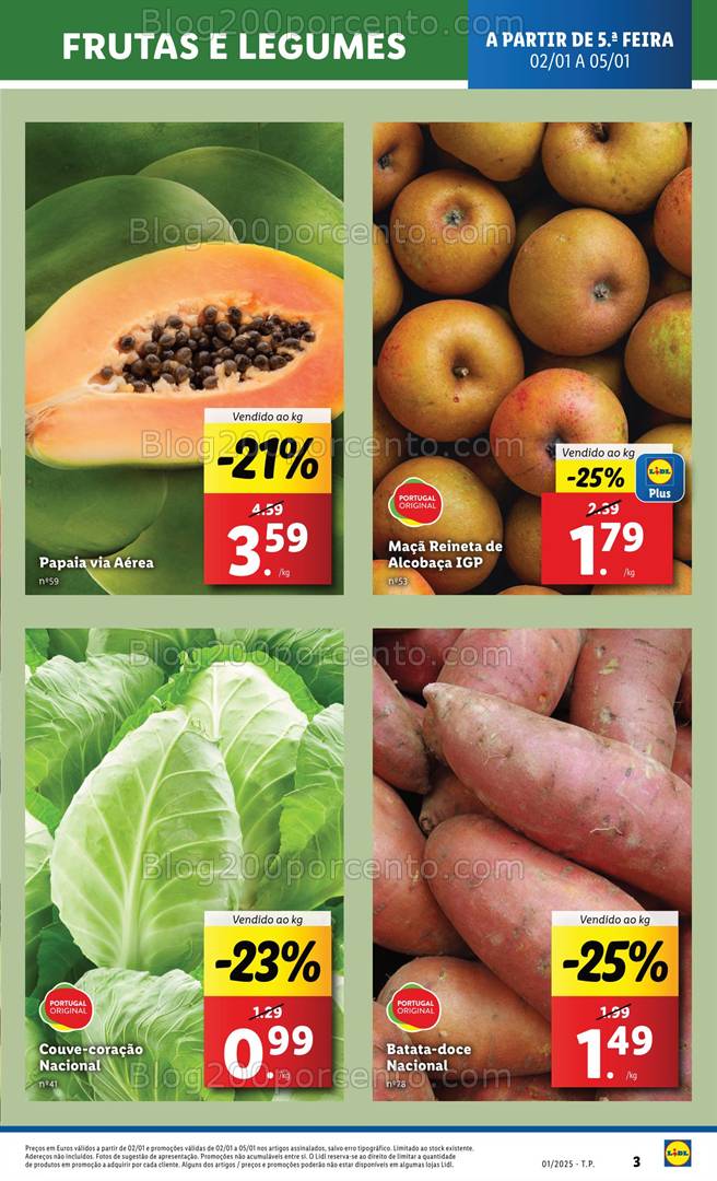 Antevisão Folheto LIDL Promoções de 2 a 8 janeiro