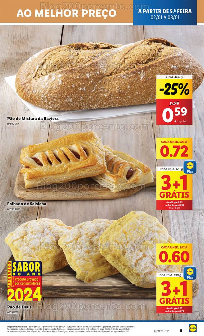 Antevisão Folheto LIDL Promoções de 2 a 8 janeiro