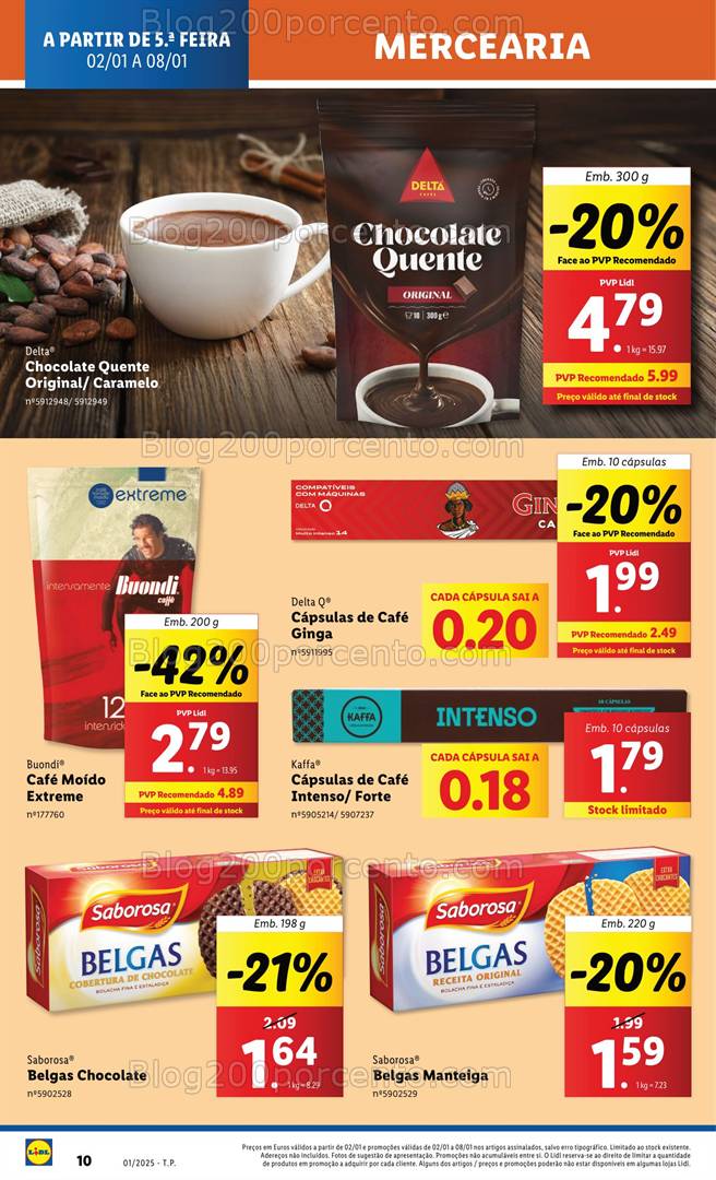 Antevisão Folheto LIDL Promoções de 2 a 8 janeiro