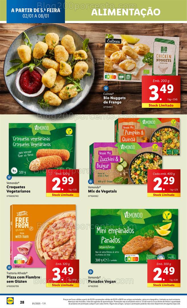 Antevisão Folheto LIDL Promoções de 2 a 8 janeiro