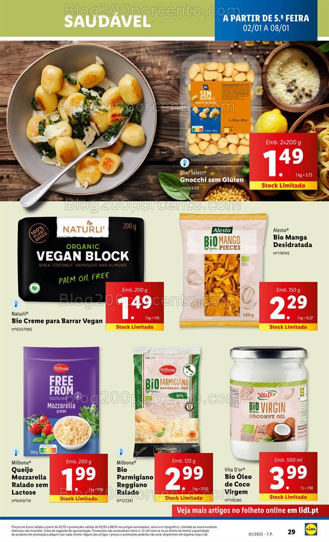 Antevisão Folheto LIDL Promoções de 2 a 8 janeiro