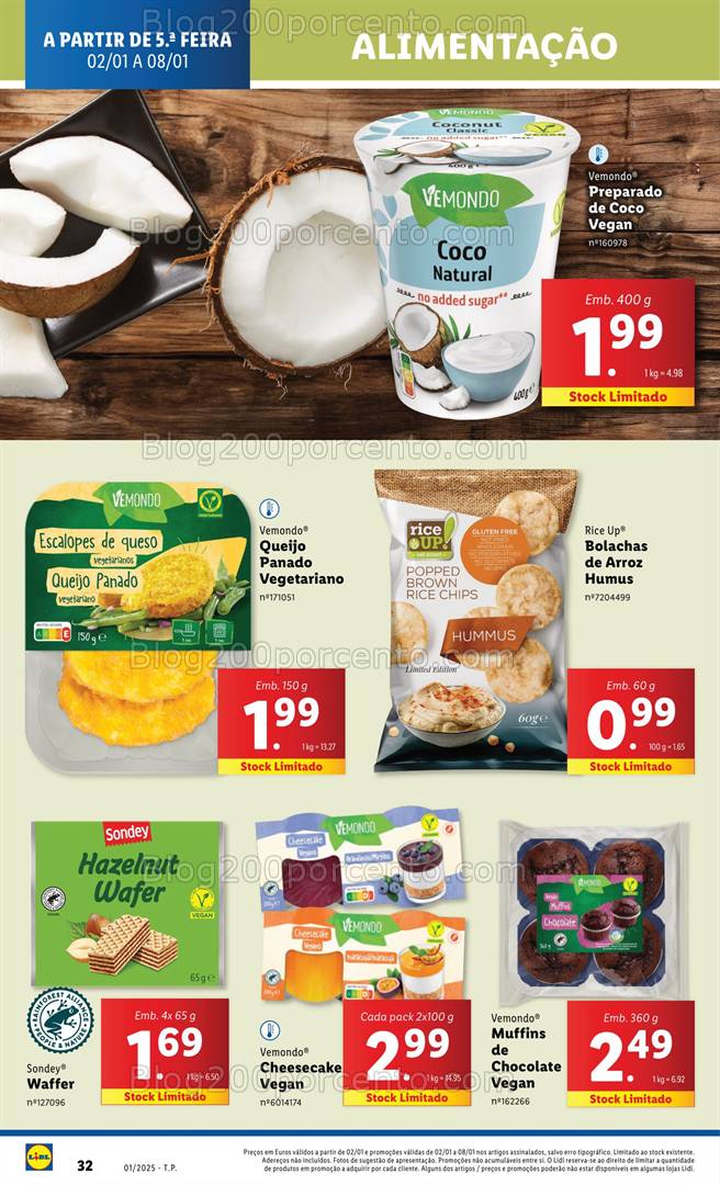 Antevisão Folheto LIDL Promoções de 2 a 8 janeiro