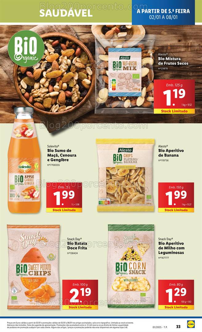 Antevisão Folheto LIDL Promoções de 2 a 8 janeiro