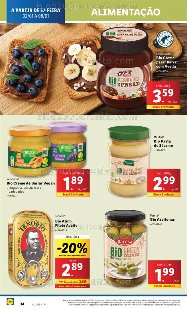 Antevisão Folheto LIDL Promoções de 2 a 8 janeiro