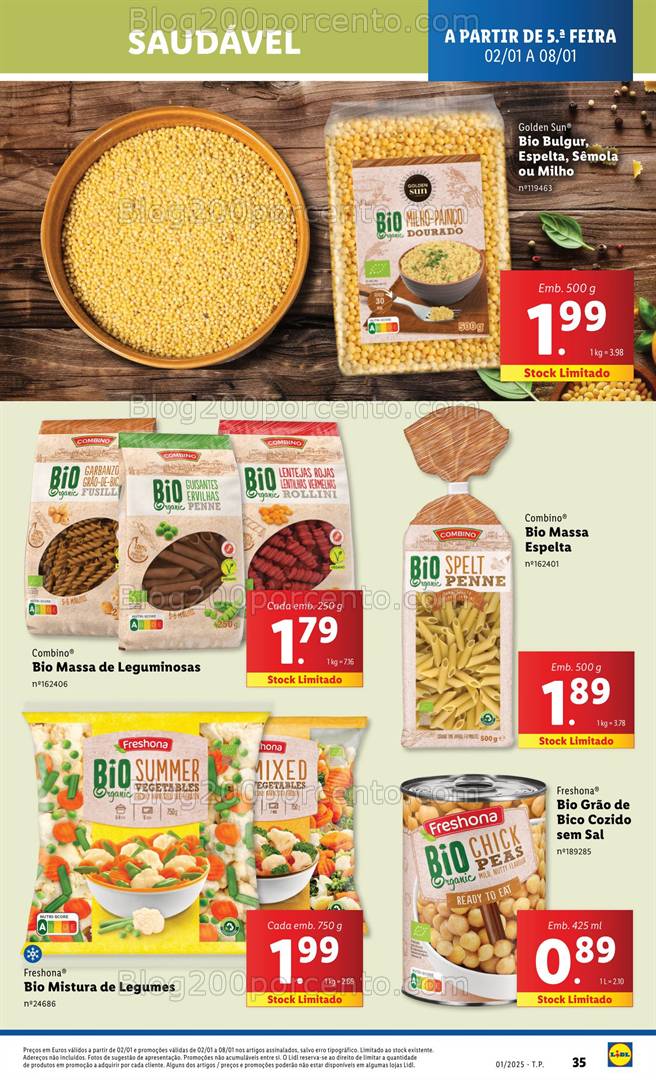 Antevisão Folheto LIDL Promoções de 2 a 8 janeiro