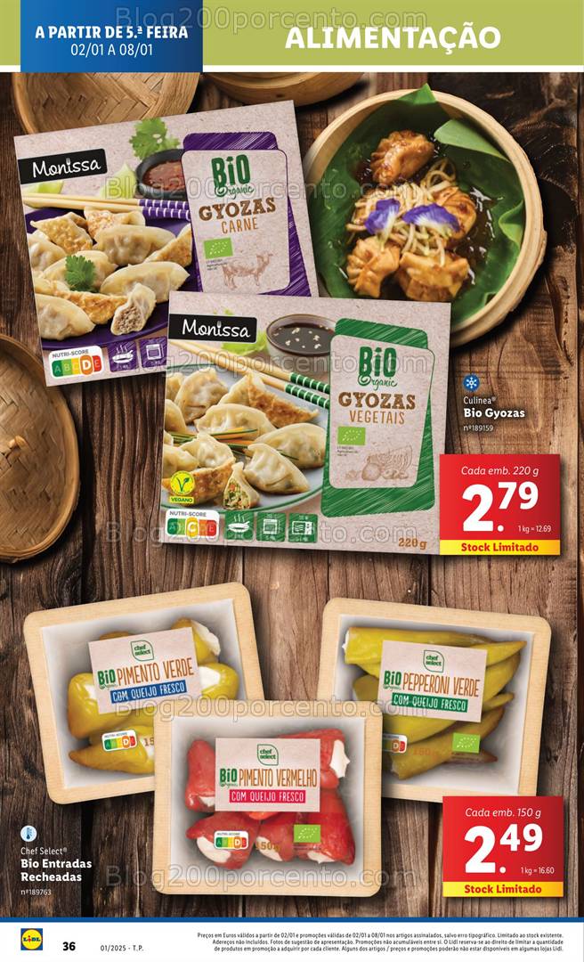 Antevisão Folheto LIDL Promoções de 2 a 8 janeiro