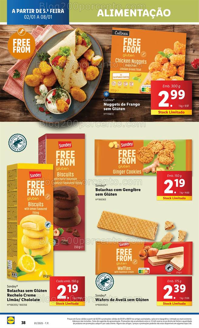 Antevisão Folheto LIDL Promoções de 2 a 8 janeiro