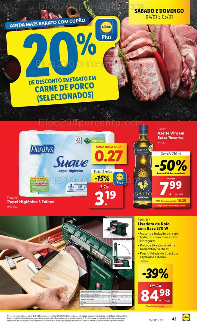 Antevisão Folheto LIDL Promoções de 2 a 8 janeiro