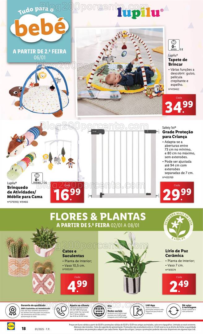 Antevisão Folheto LIDL Bazar Promoções de 2 a 8 janeiro