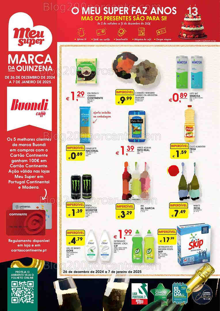 Antevisão Folheto MEU SUPER Promoções até 7 janeiro