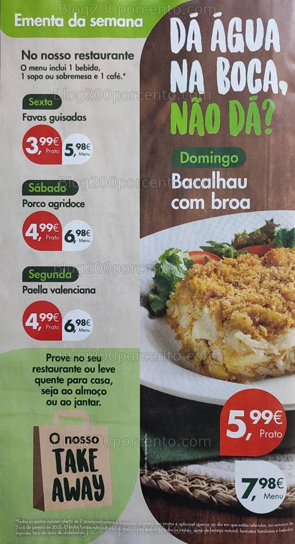 Antevisão Folheto PINGO DOCE Promoções de 3 a 6 janeiro