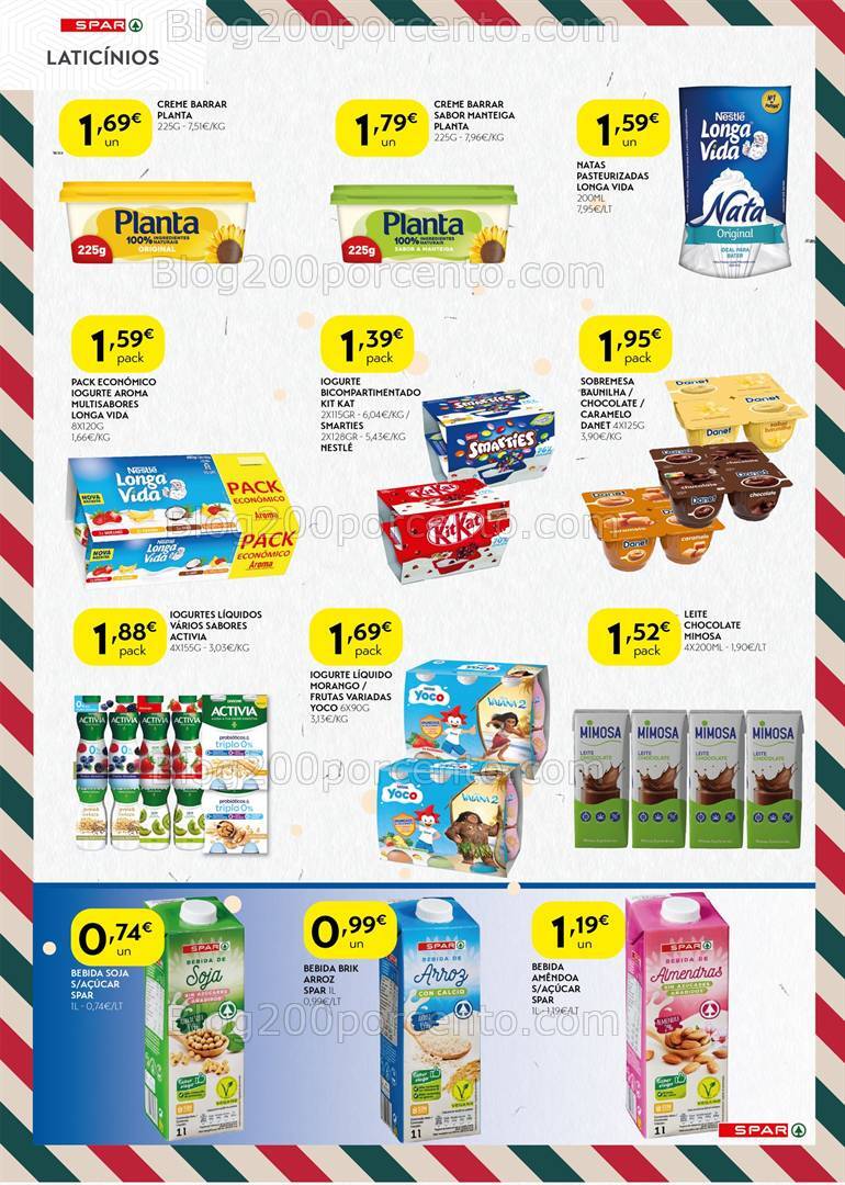 Antevisão Folheto SPAR Promoções 24 dezembro a 5 dezembro