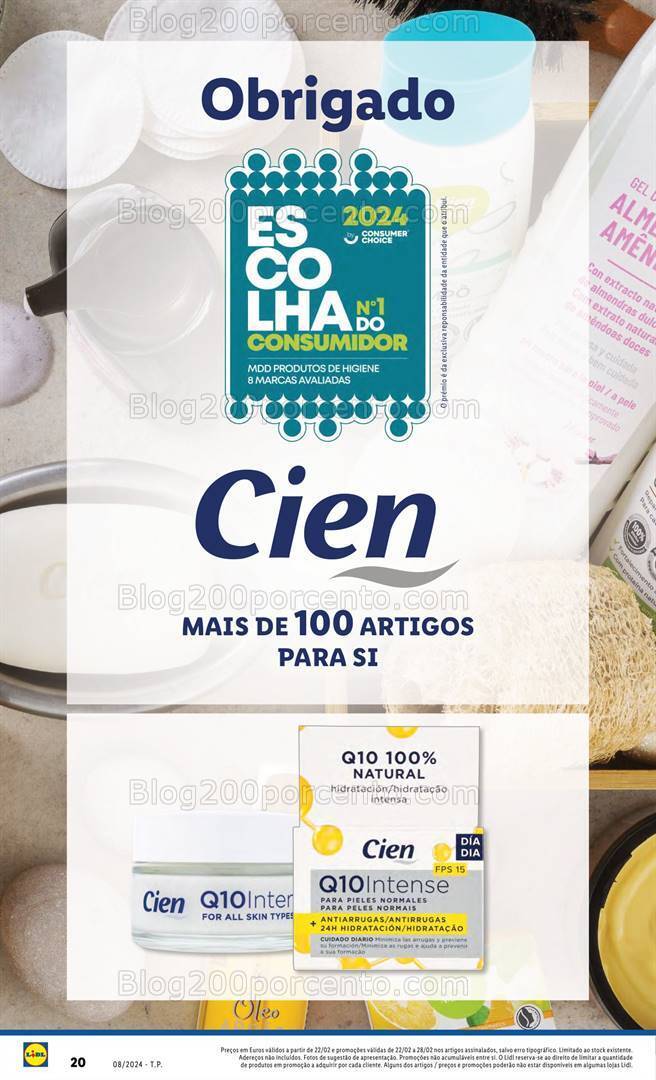 Antevisão Folheto LIDL Promoções de 22 a 28 fevereiro
