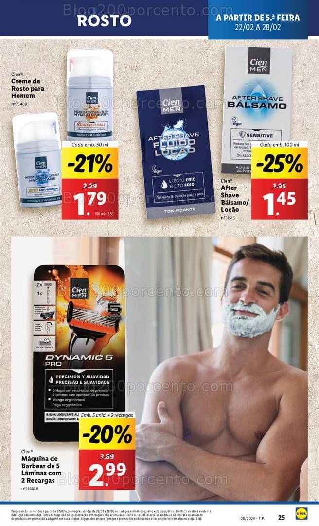 Antevisão Folheto LIDL Extra Higiene e Limpeza Promoções de 22 a 28 fevereiro