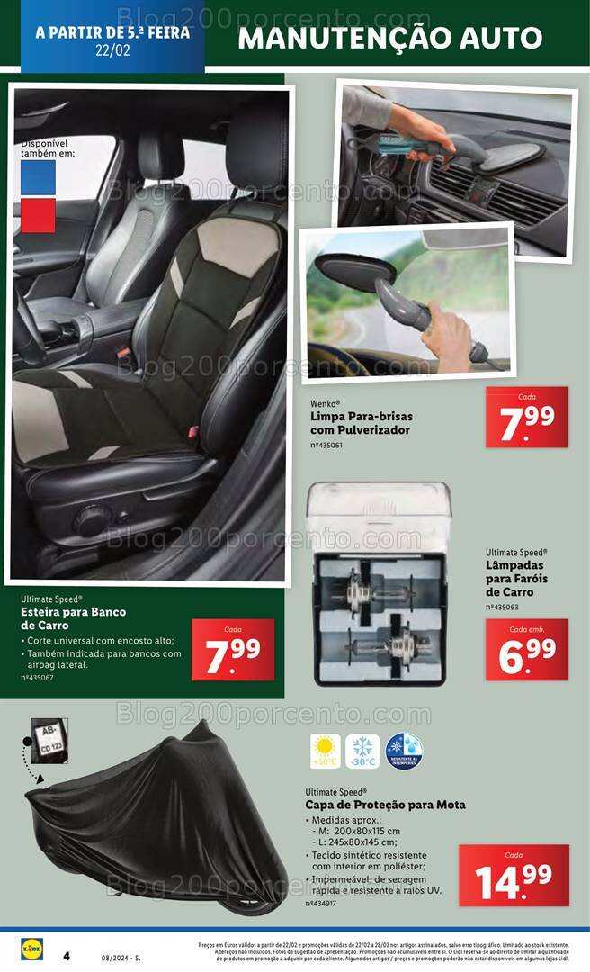 Antevisão Folheto LIDL Promoções de 22 a 28 fevereiro