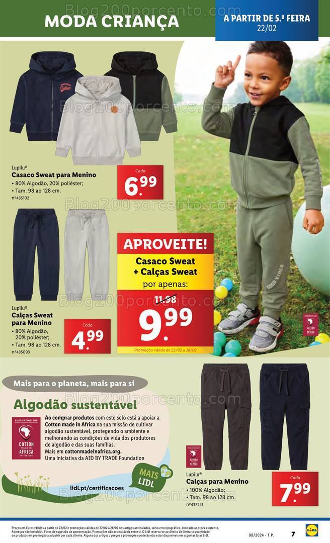 Antevisão Folheto LIDL Promoções de 22 a 28 fevereiro