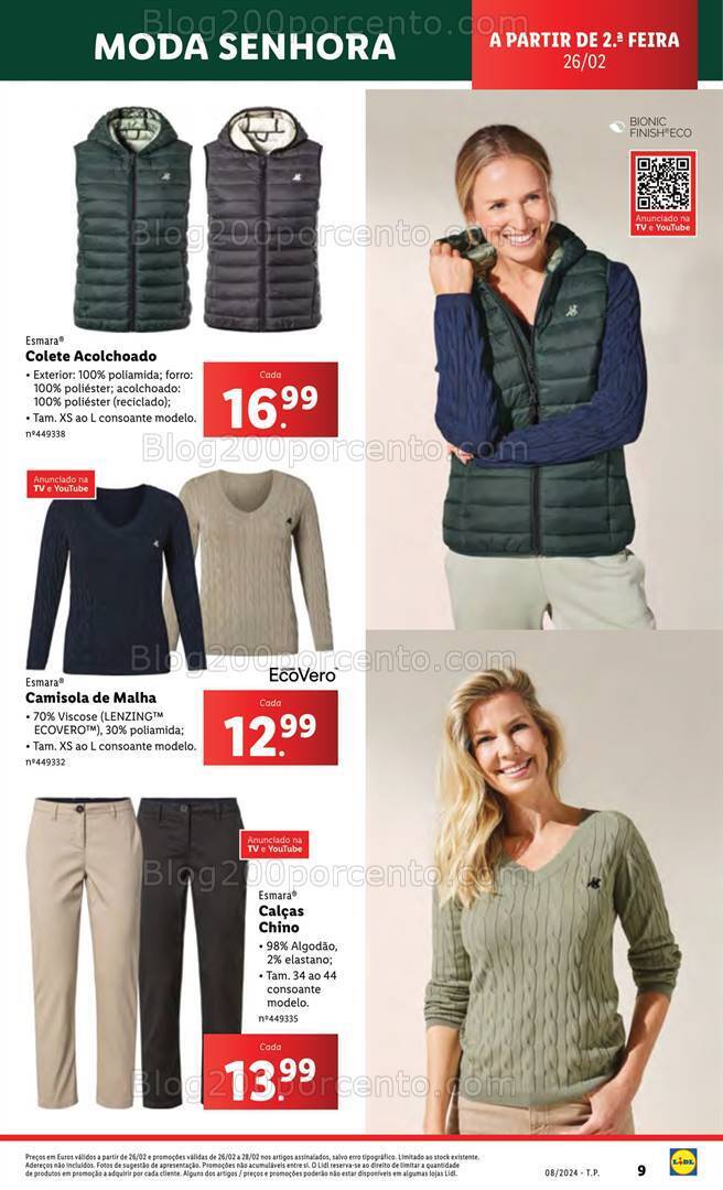 Antevisão Folheto LIDL Bazar Promoções a partir de 26 fevereiro