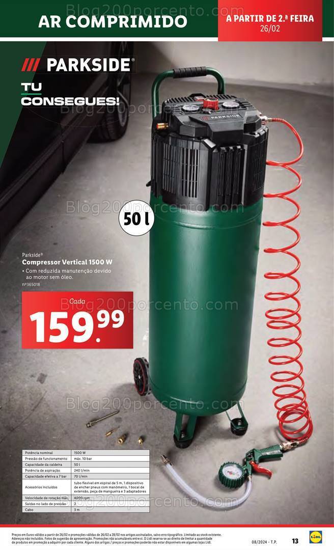 Antevisão Folheto LIDL Bazar Promoções a partir de 26 fevereiro