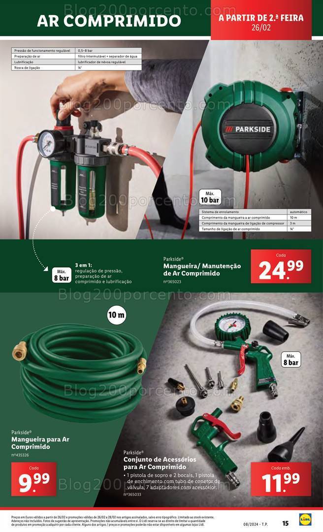 Antevisão Folheto LIDL Bazar Promoções a partir de 26 fevereiro