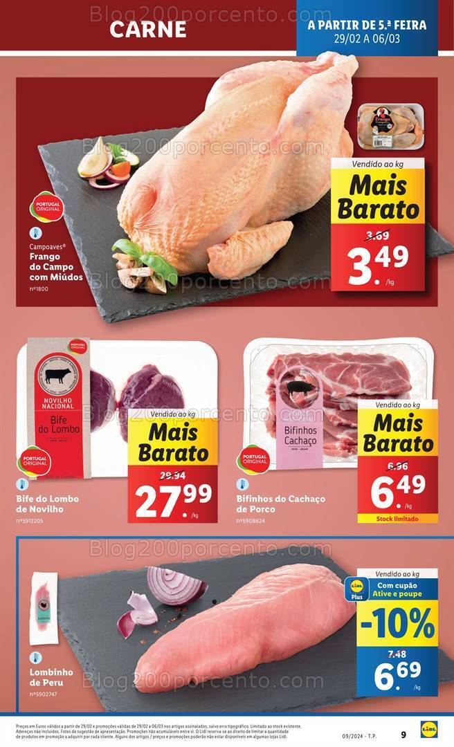 Antevisão Folheto LIDL Promoções de 29 fevereiro a 6 março
