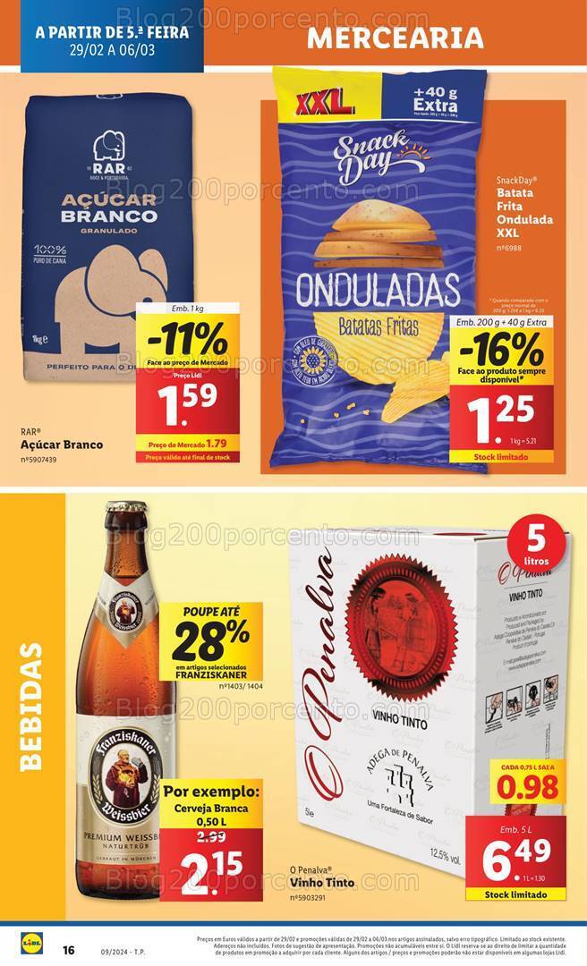 Antevisão Folheto LIDL Promoções de 29 fevereiro a 6 março