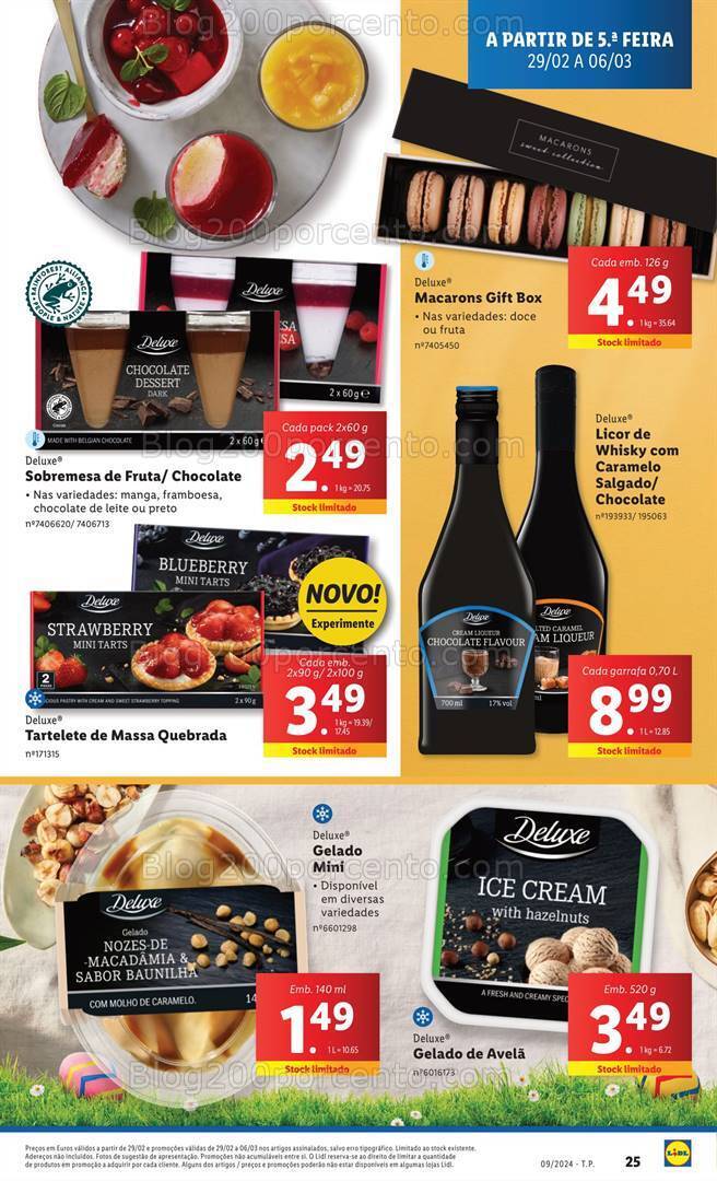 Antevisão Folheto LIDL Promoções de 29 fevereiro a 6 março