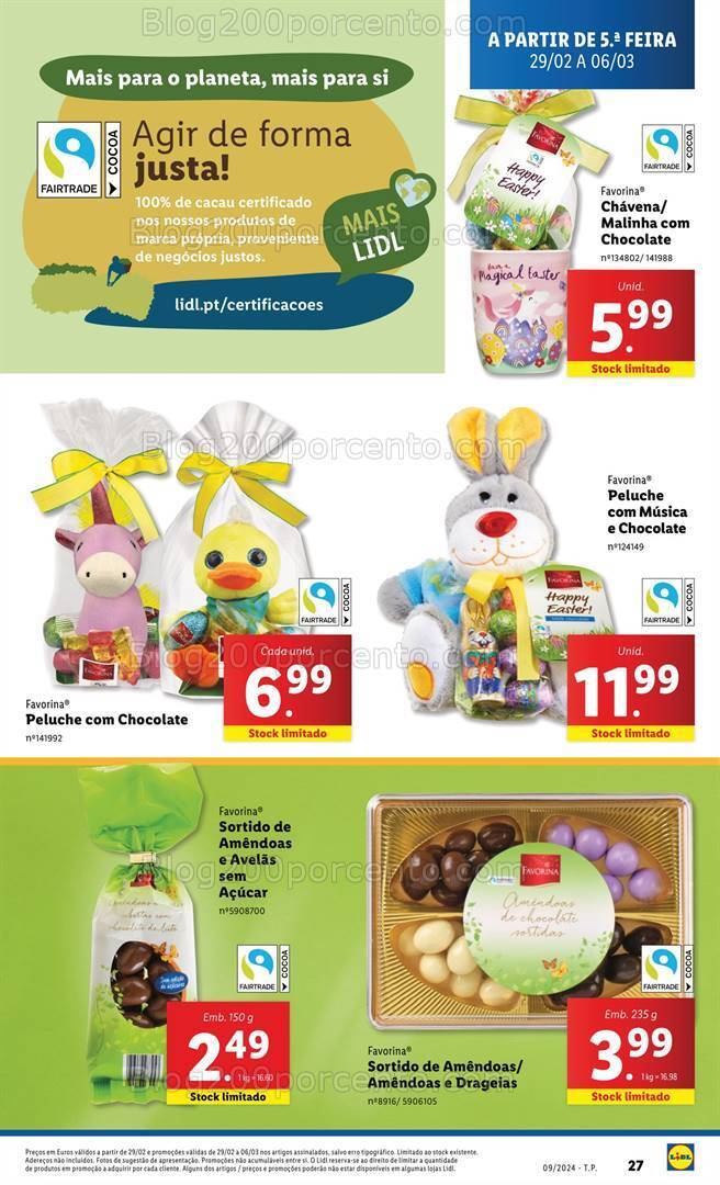 Antevisão Folheto LIDL Promoções de 29 fevereiro a 6 março