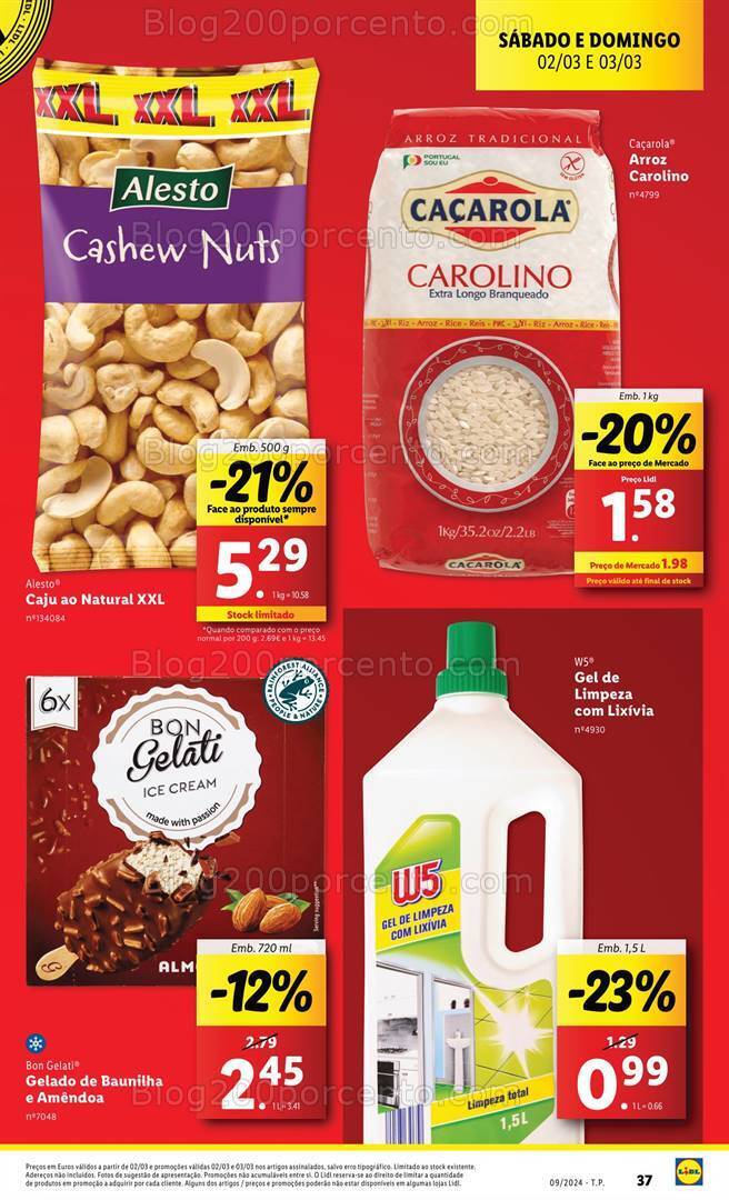 Antevisão Folheto LIDL Promoções de 29 fevereiro a 6 março