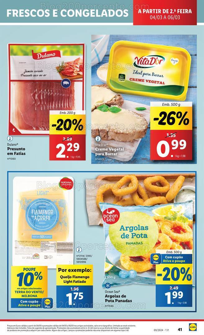 Antevisão Folheto LIDL Promoções de 29 fevereiro a 6 março