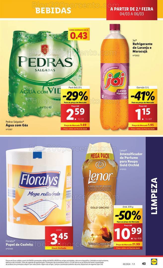 Antevisão Folheto LIDL Promoções de 29 fevereiro a 6 março