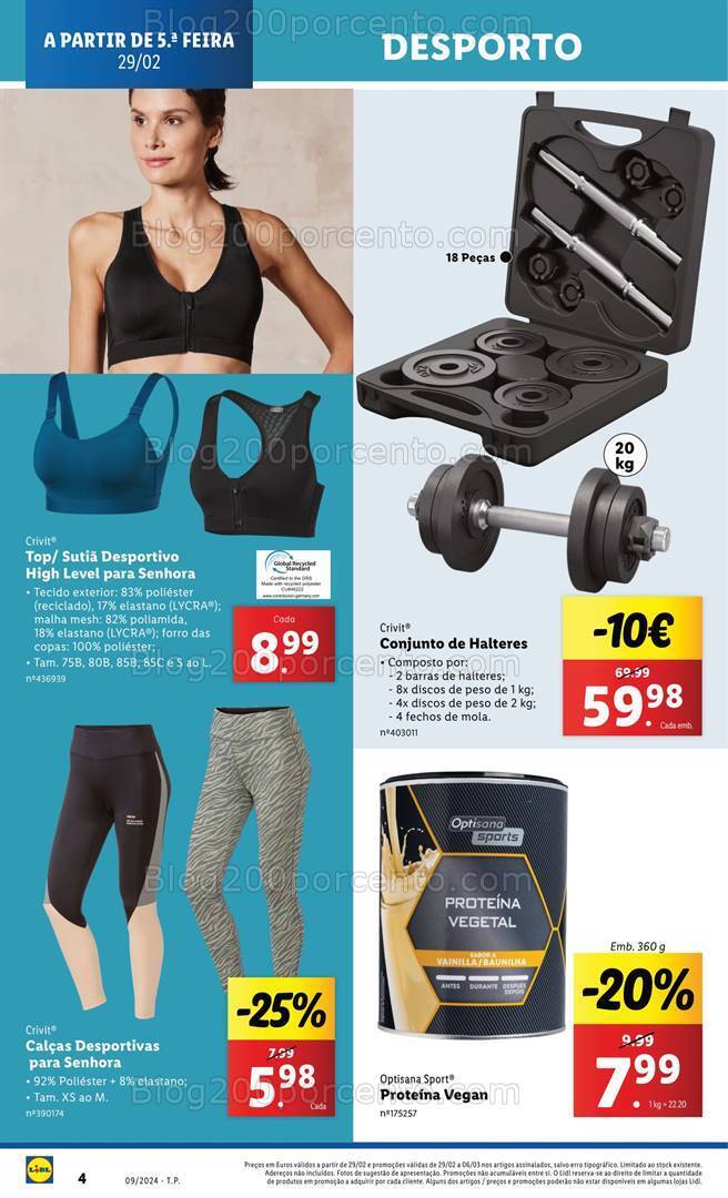 Antevisão Folheto LIDL Promoções de 29 fevereiro a 6 março