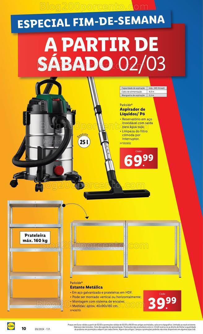 Antevisão Folheto LIDL Promoções de 29 fevereiro a 6 março