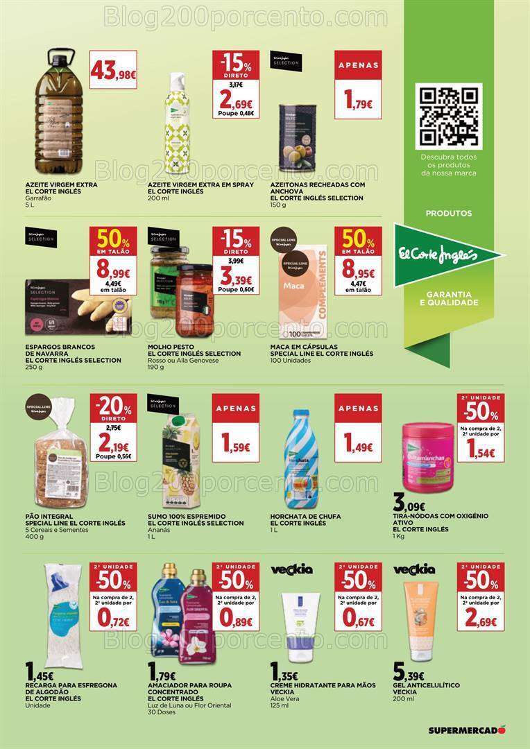 Antevisão Folheto EL CORTE INGLÉS Promoções de 9 a 22 fevereiro