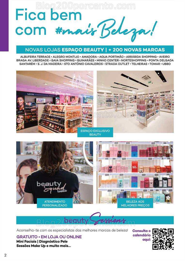 Antevisão Folheto WELLS Beauty Fest Promoções de 20 fevereiro a 24 março