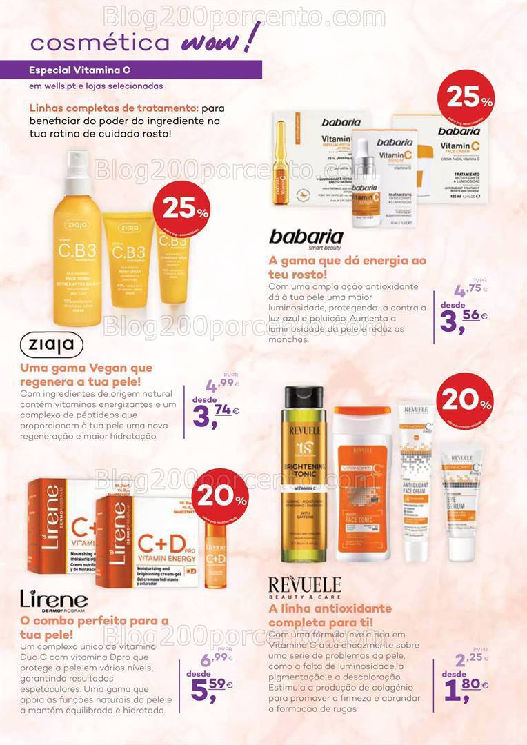 Antevisão Folheto WELLS Beauty Fest Promoções de 20 fevereiro a 24 março