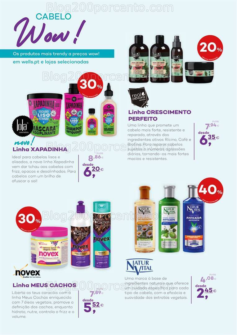 Antevisão Folheto WELLS Beauty Fest Promoções de 20 fevereiro a 24 março